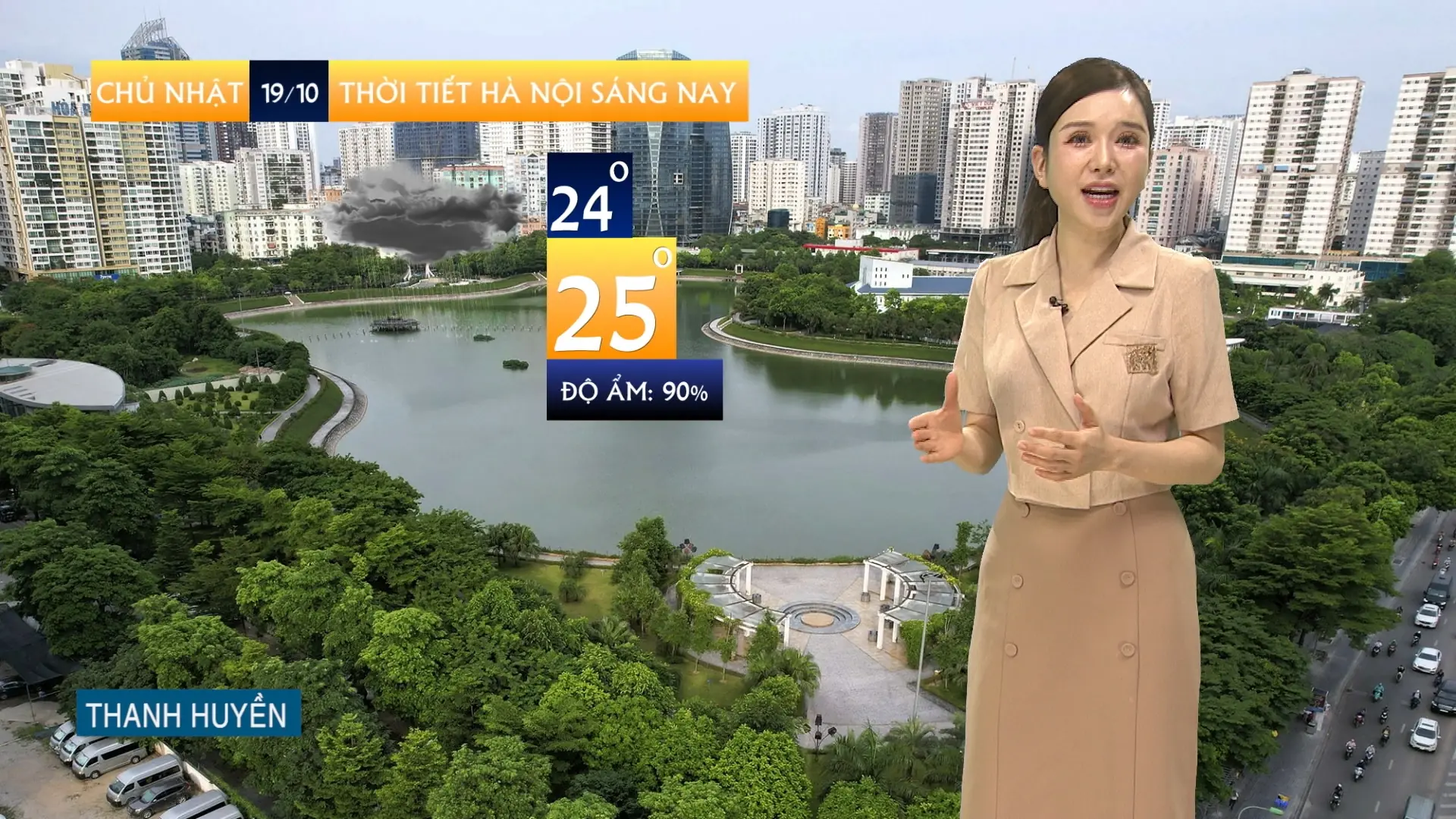 Dự báo thời tiết sáng | 19/10/2025